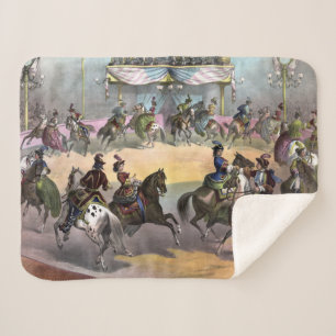 Circus Grand Finale, Circa 1872. Sherpadecke
