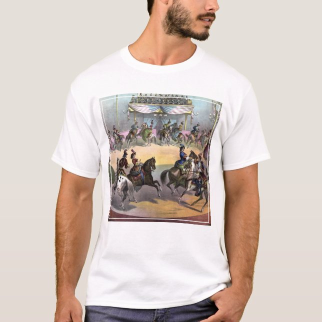 Circus Grand Finale, Circa 1872. T-Shirt (Vorderseite)