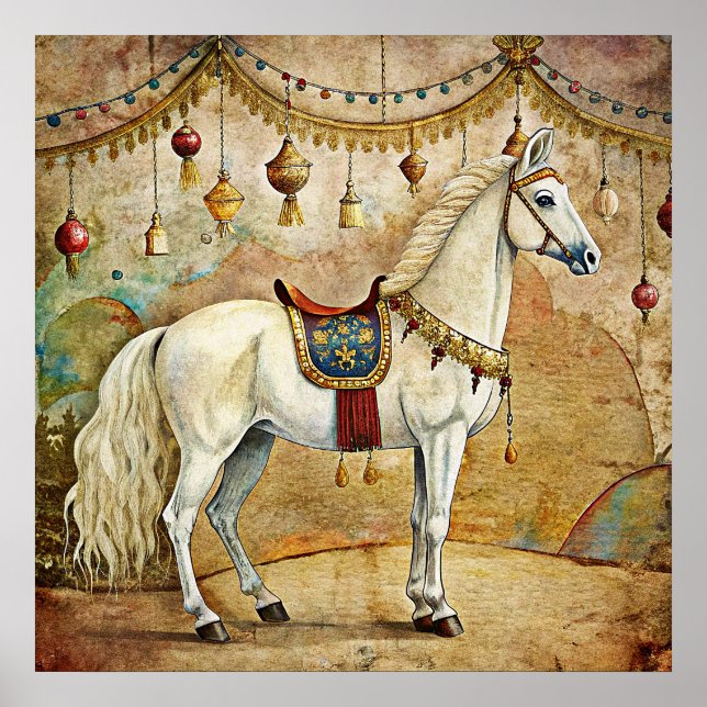 Circus Horse Poster (Vorne)