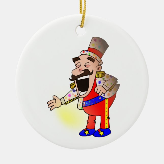 Circus Koch Keramikornament (Vorne)