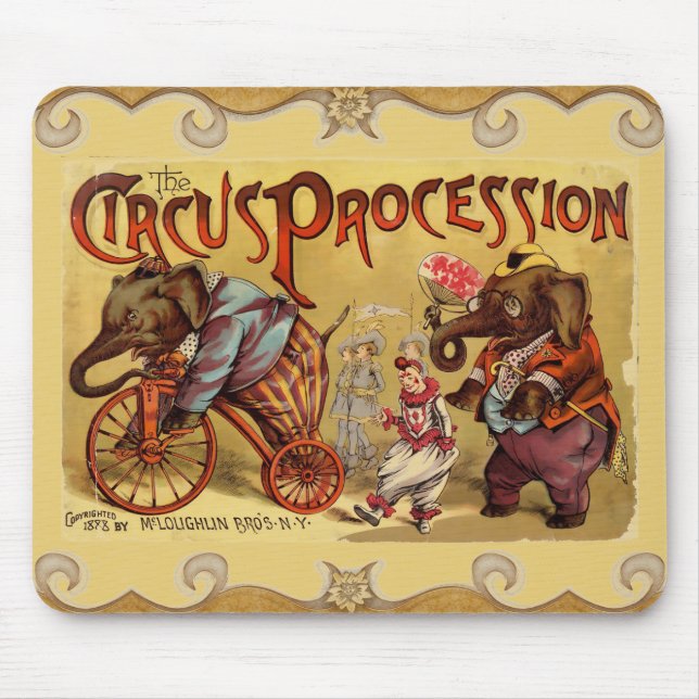 Circus Mouse Pad Mousepad (Vorne)