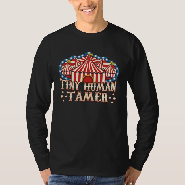 Circus Party  Clown Lion Fire Ring Acrobat T-Shirt (Vorderseite)