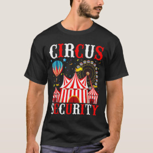 Circus Party T-Shirt Circus Security Kostüm für Mä