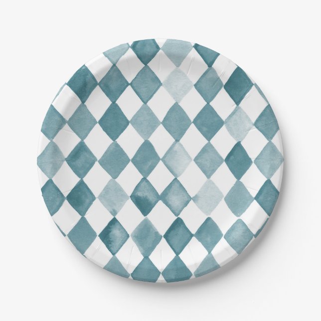 Circus Party Teller | Karnevalspapier - Teller (Vorderseite)