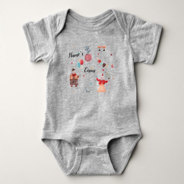 Circus Performance Baby Body Anzug Baby Bodysuit Baby Strampler (Vorderseite)