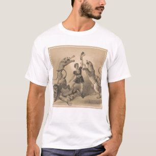 Circus Performer Stehend unter vicious Animals T-Shirt
