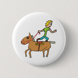 Circus Rodeo Reiten Button