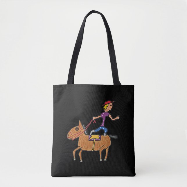 Circus Rodeo Reiten Tasche (Vorderseite)
