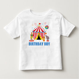 Circus Thema Geburtstag Boy Karneval Party Shirt