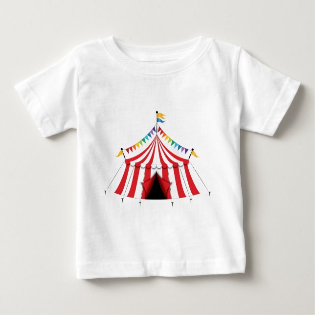 CircusTent Baby T-shirt (Vorderseite)