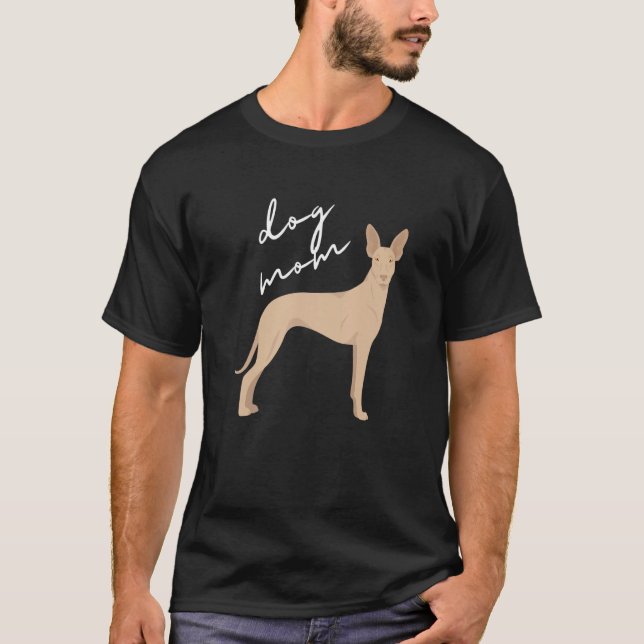 Cirneco del Etna Mama Frau T-Shirt (Vorderseite)