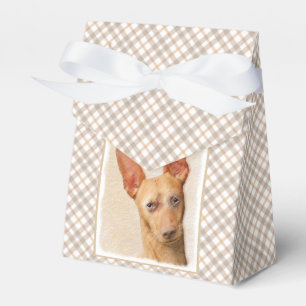 Cirneco dell’Etna Malerei - Niedliche Hundekunst Geschenkschachtel