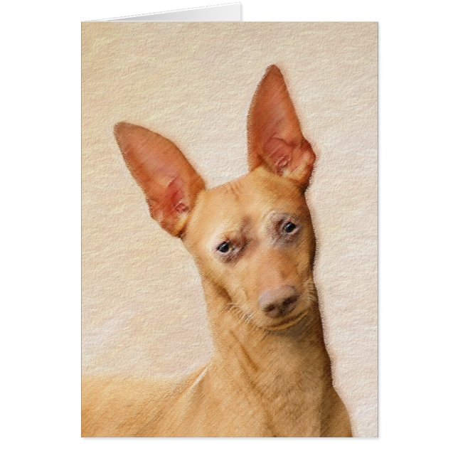 Cirneco dell’Etna Malerei - Niedliche Original Hun (Vorne)