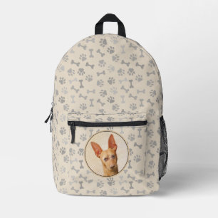 Cirneco dell’Etna Malerei - Niedliche Original Hun Bedruckter Rucksack