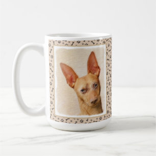 Cirneco dell’Etna Malerei - Niedliche Original Hun Kaffeetasse