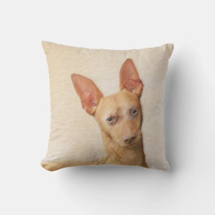 Cirneco dell’Etna Malerei - Niedliche Original Hun Kissen