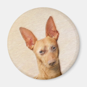 Cirneco dell’Etna Malerei - Niedliche Original Hun Magnet