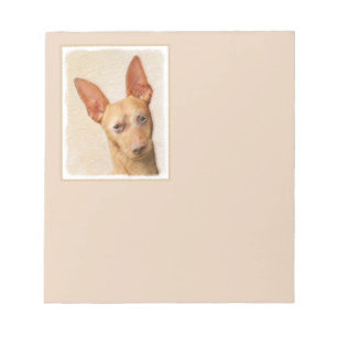 Cirneco dell’Etna Malerei - Niedliche Original Hun Notizblock