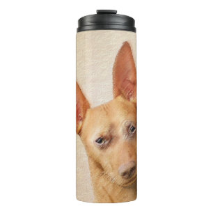 Cirneco dell’Etna Malerei - Niedliche Original Hun Thermosbecher