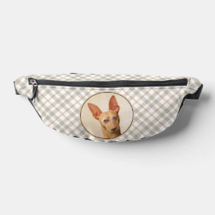 Cirneco dell’Etna Malerei Niedliche Original Hunde Bauchtasche