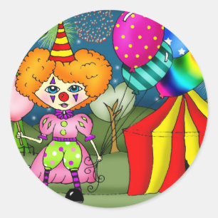 Cirque de cirque - autocollants