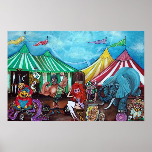 Cirque De Freaks Poster (Vorne)
