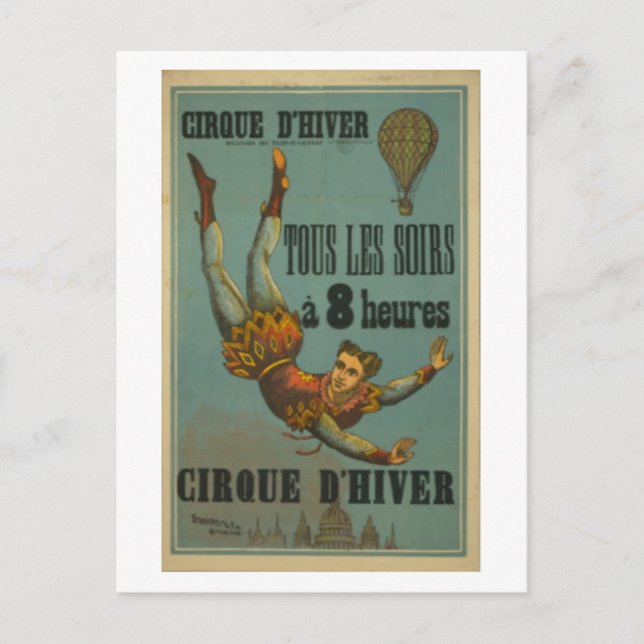 Cirque D'Hiver Postkarte (Vorderseite)