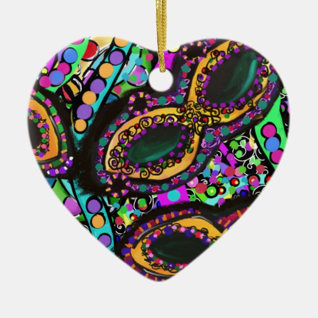 Cirque du Art Keramikornament (Vorne)