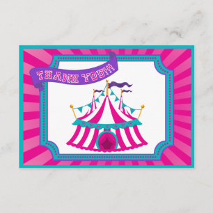 Cirque ou partie de carnaval - cartes de Merci