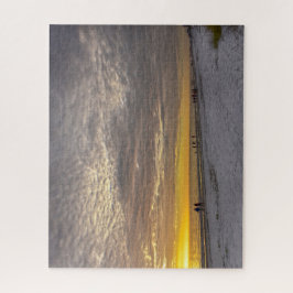 Cirrocumulus Wolken bei Fort Myers Beach Sunset, F