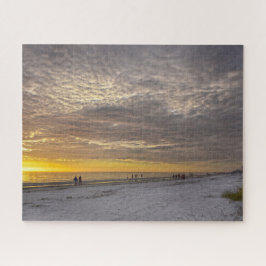 Cirrocumulus Wolken bei Fort Myers Beach Sunset, F