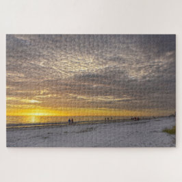 Cirrocumulus Wolken bei Fort Myers Beach Sunset, F