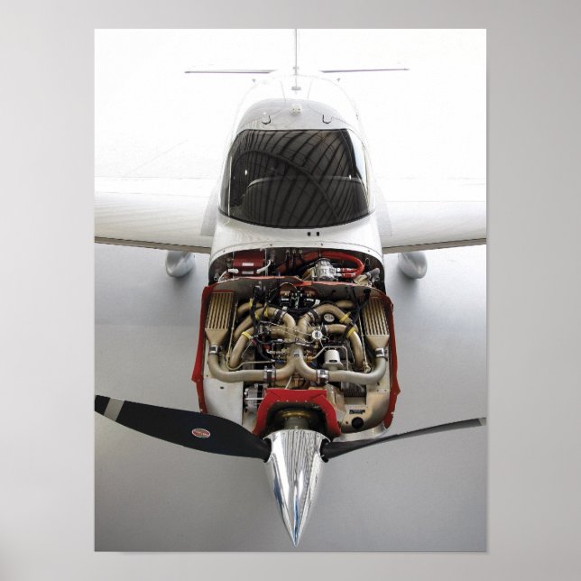 Cirrus-Motor Poster (Vorne)