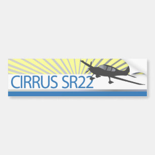 Cirrus SR22 Autoaufkleber