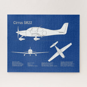 Cirrus SR22 - Flugzeugherstellungspläne für Zeichn