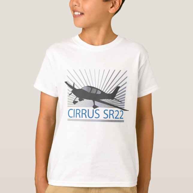 Cirrus SR22 T-Shirt (Vorderseite)