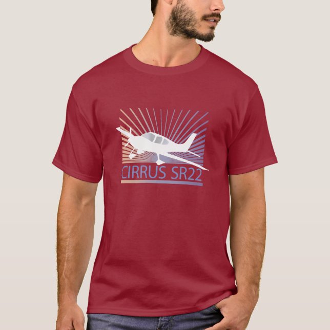 Cirrus SR22 T-Shirt (Vorderseite)