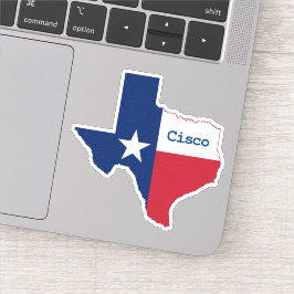 Cisco Texas Aufkleber