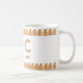 CisforCat–FunAlphabetCupDesign Kaffeetasse
