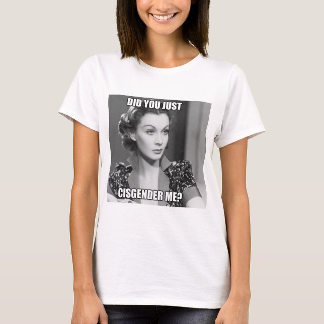Cisgendered T-Shirt (Vorderseite)