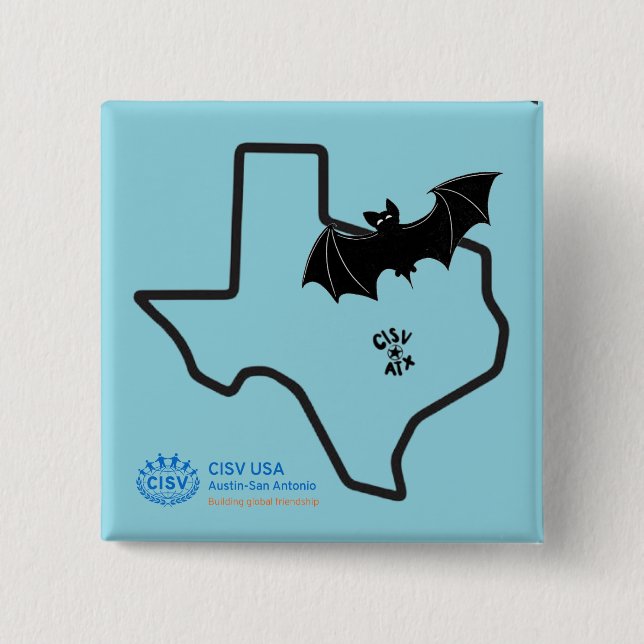 CISV ATX Square Button (Vorderseite)