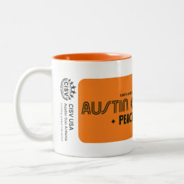 CISV Austin "Austin CISV Limits" Zweifarbige Tasse