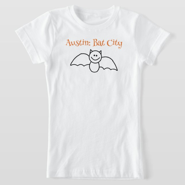 CISV Austin Bat City Girls T - Shirt (Ablage )