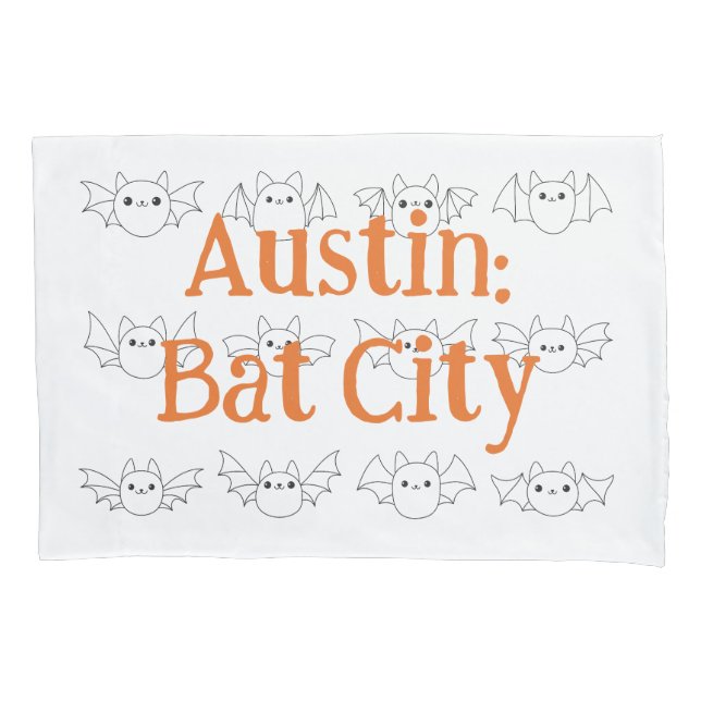CISV Austin Bat City Kissenbezug (Vorderseite)