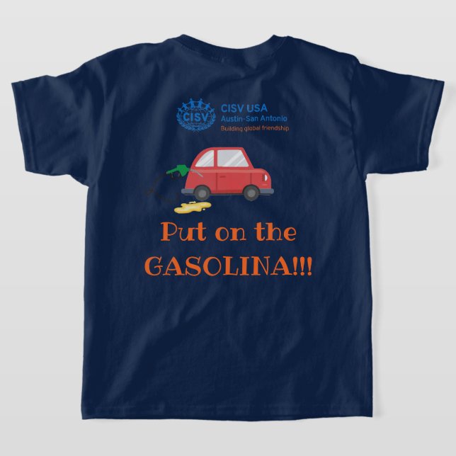 CISV Austin "Gasolina" Energizer T - Shirt (AblageHinten)