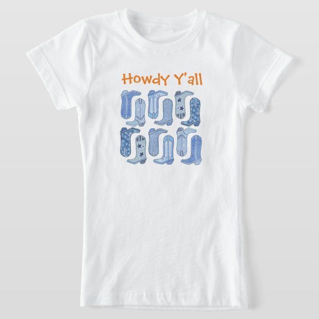 CISV Austin Howdy Y'all Girl's T-Shirt (Ablage )