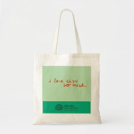 CISV Austin "I Liebe CISV so viel" Tragetasche
