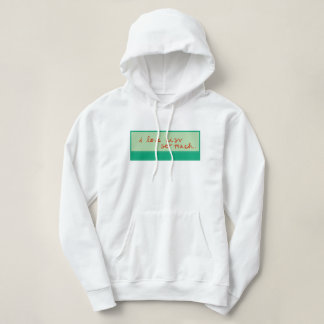CISV Austin "Ich Liebe CISV so viel." Damen Hoodie