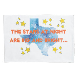 CISV Austin Stars bei nächtlicher Pillowcase Kissenbezug