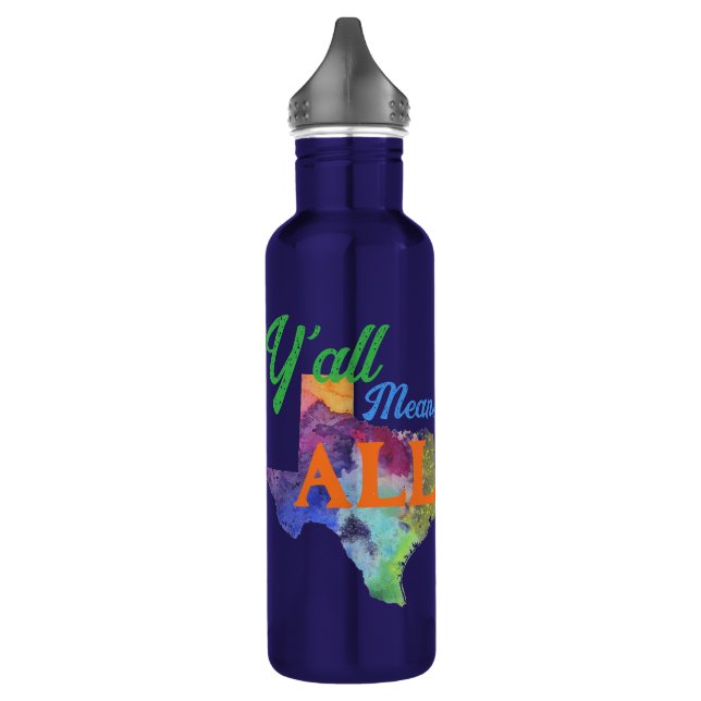 CISV Austin "Y'all Means All" Edelstahlflasche (Links)